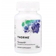 Ferrasorb, залізо з кофакторами, 60 капсул THORNE